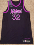 2018-2019 Karl Anthony Towns Game Used Jersey (Prince 1st Edition)